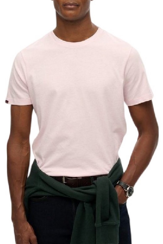 SUPERDRY IND CLASSIC ESSENTIAL TEE T-SHIRT ΜΠΛΟΥΖΑ ΑΝΔΡΙΚΗ PINK
