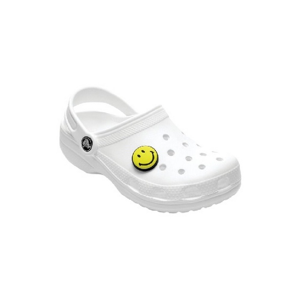 CROCS SMILEY BRAND SMILEY FACE JIBBITZ CHARMS ΓΥΝΑΙΚΕΙΟ YELLOW