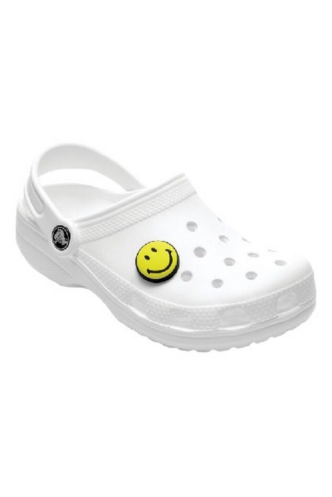 CROCS SMILEY BRAND SMILEY FACE JIBBITZ CHARMS ΓΥΝΑΙΚΕΙΟ YELLOW
