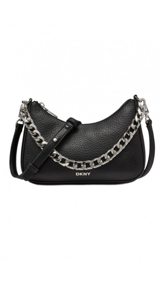 DKNY JENNA CROSS BODY HANDBAG R52EAI10 ΤΣΑΝΤΑ ΓΥΝΑΙΚΕΙΑ BLACK