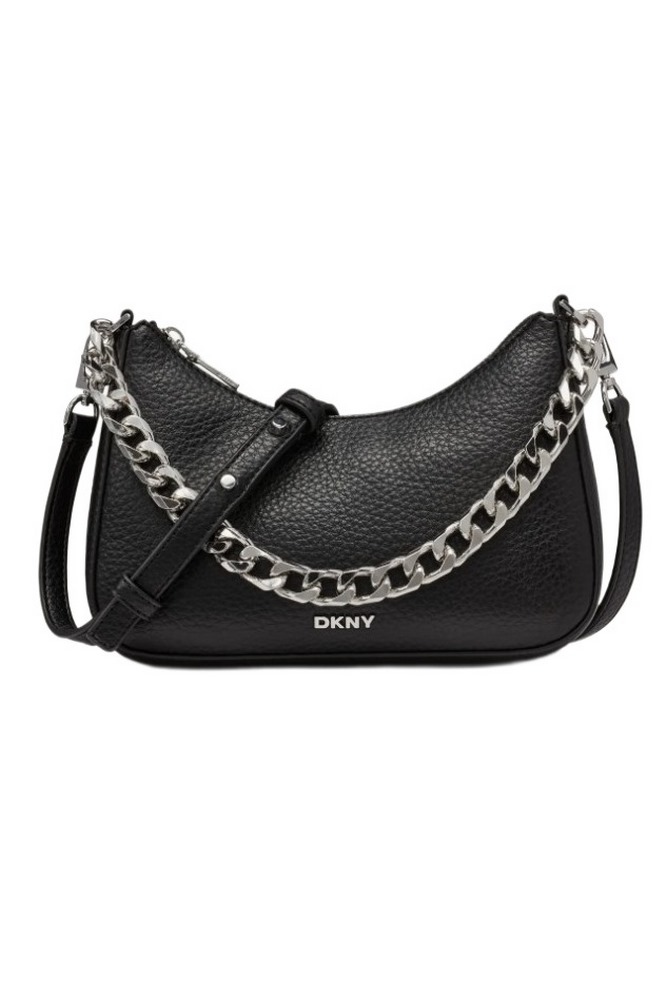 DKNY JENNA CROSS BODY HANDBAG R52EAI10 ΤΣΑΝΤΑ ΓΥΝΑΙΚΕΙΑ BLACK