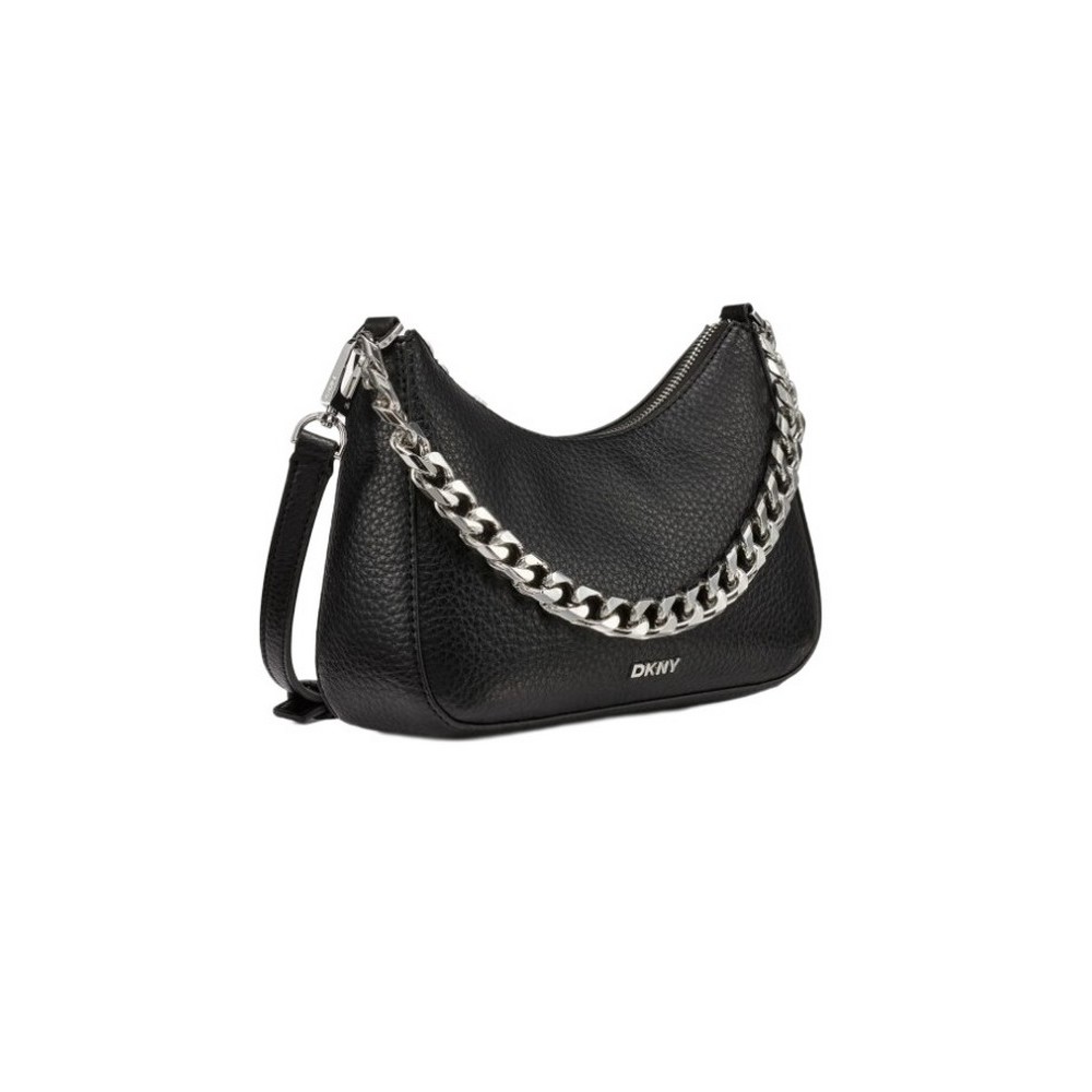 DKNY JENNA CROSS BODY HANDBAG R52EAI10 ΤΣΑΝΤΑ ΓΥΝΑΙΚΕΙΑ BLACK