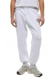 GUESS JEANS PRINTED LOGO JOGGER ΦΟΡΜΑ ΠΑΝΤΕΛΟΝΙ ΑΝΔΡΙΚΟ WHITE