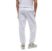 GUESS JEANS PRINTED LOGO JOGGER ΦΟΡΜΑ ΠΑΝΤΕΛΟΝΙ ΑΝΔΡΙΚΟ WHITE
