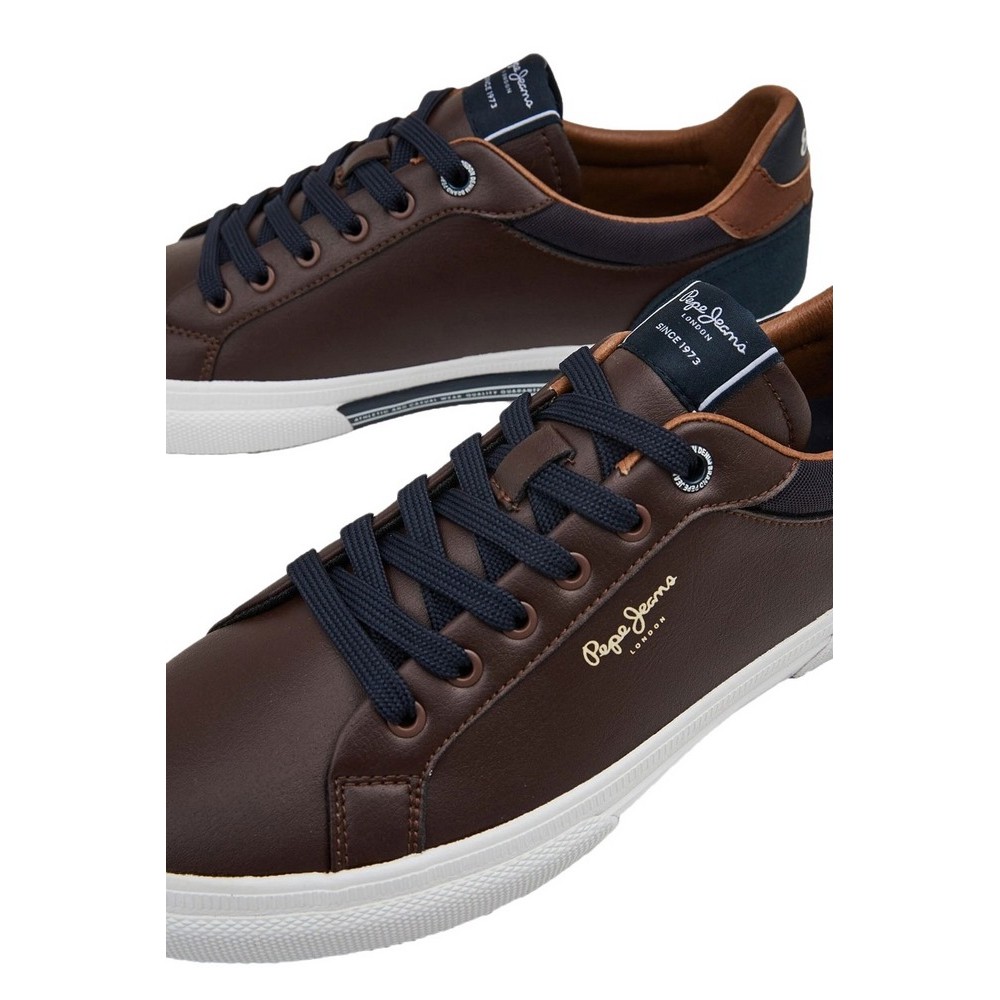 ΠΑΠΟΥΤΣΙ KENTON COURT ΑΝΔΡΙΚΟ PEPE JEANS BROWN