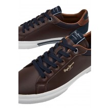 PEPE JEANS KENTON COURT ΠΑΠΟΥΤΣΙ ΑΝΔΡΙΚΟ BROWN