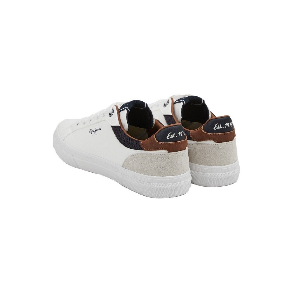 PEPE JEANS KENTON COURT ΠΑΠΟΥΤΣΙ ΑΝΔΡΙΚΟ WHITE
