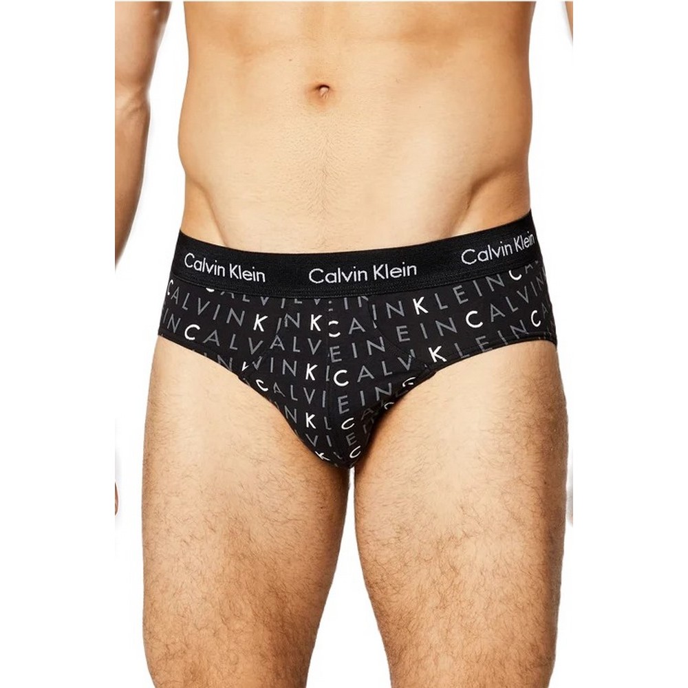 CALVIN KLEIN HIP BRIEF 3PK ΕΣΩΡΟΧΟ ΑΝΔΡΙΚΟ BLACK/BLACK