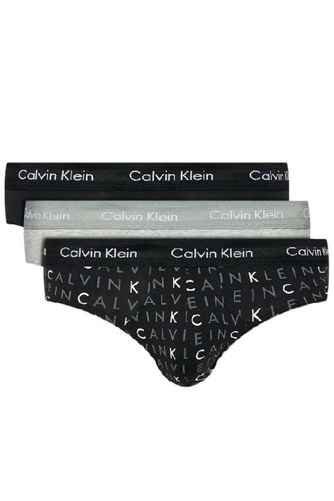 CALVIN KLEIN HIP BRIEF 3PK ΕΣΩΡΟΧΟ ΑΝΔΡΙΚΟ BLACK/BLACK