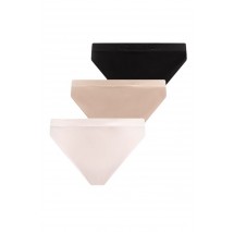 CALVIN KLEIN THONG 3 PK ΕΣΩΡΟΥΧΟ ΓΥΝΑΙΚΕΙΟ MULTI