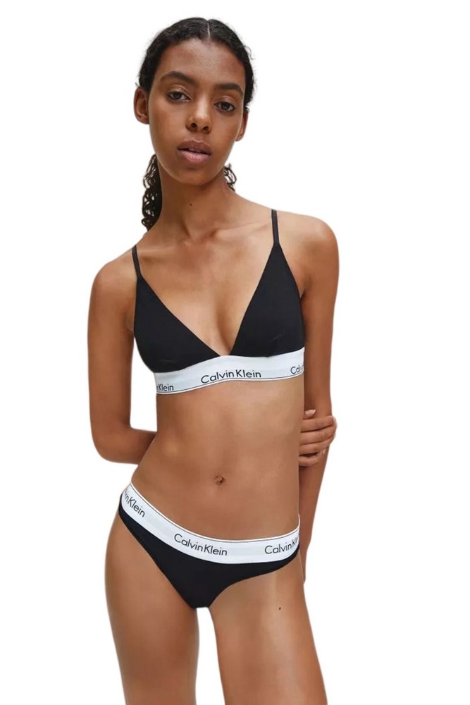 CALVIN KLEIN JEANS TRIANGLE UNLINED ΕΣΩΡΟΥΧΟ ΓΥΝΑΙΚΕΙΟ BLACK