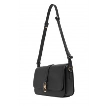 TOMMY HILFIGER  LIBRE FLAP CROSSOVER ΤΣΑΝΤΑ ΓΥΝΑΙΚΕΙΑ BLACK