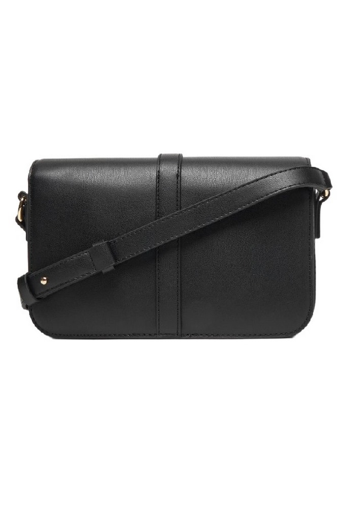 TOMMY HILFIGER  LIBRE FLAP CROSSOVER ΤΣΑΝΤΑ ΓΥΝΑΙΚΕΙΑ BLACK