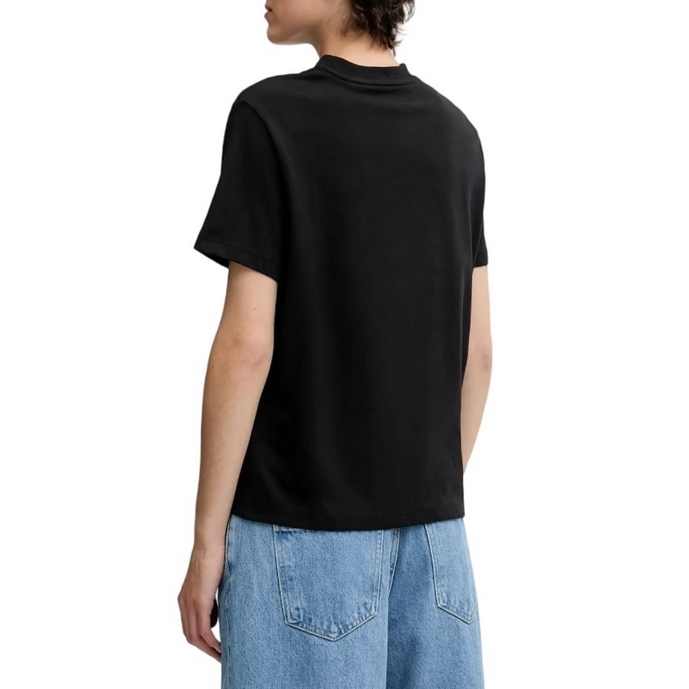 CALVIN KLEIN JEANS A INST LOGO CLASSIC TEE T-SHIRT ΜΠΛΟΥΖΑ ΓΥΝΑΙΚΕΙΑ BLACK