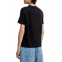 CALVIN KLEIN JEANS A INST LOGO CLASSIC TEE T-SHIRT ΜΠΛΟΥΖΑ ΓΥΝΑΙΚΕΙΑ BLACK