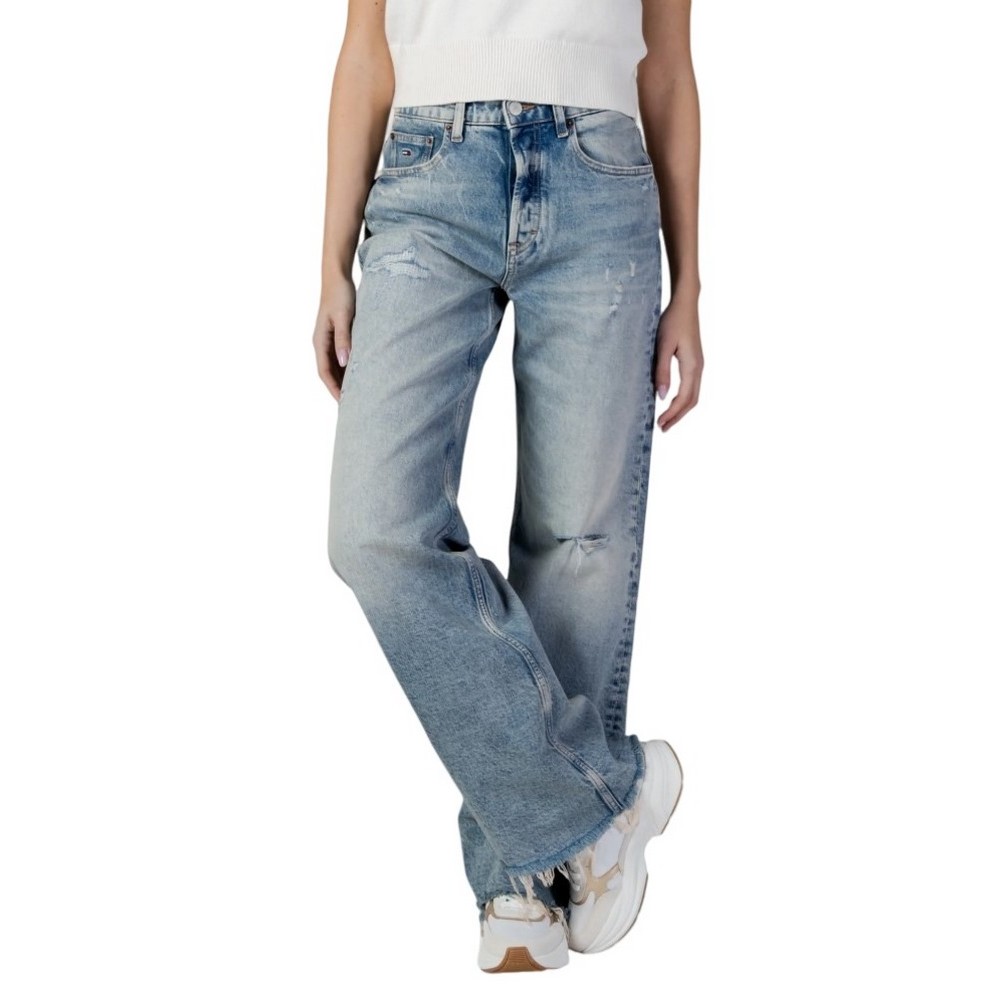 TOMMY JEANS MIA MR RLXD STR CBF EI2119 ΤΖΙΝ ΠΑΝΤΕΛΟΝΙ ΓΥΝΑΙΚΕΙΟ DENIM LIGHT