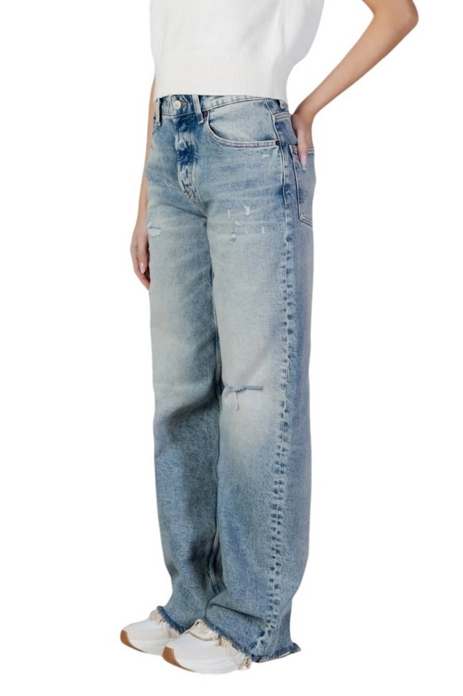 TOMMY JEANS MIA MR RLXD STR CBF EI2119 ΤΖΙΝ ΠΑΝΤΕΛΟΝΙ ΓΥΝΑΙΚΕΙΟ DENIM LIGHT