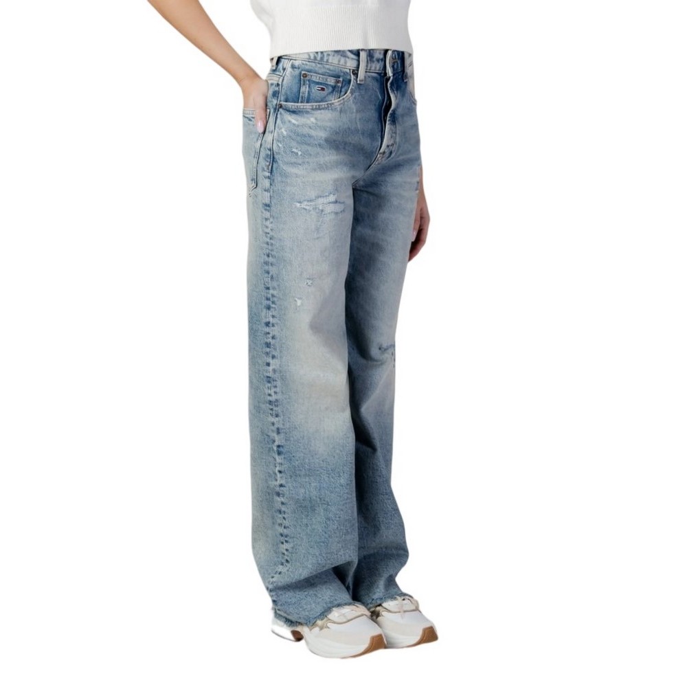 TOMMY JEANS MIA MR RLXD STR CBF EI2119 ΤΖΙΝ ΠΑΝΤΕΛΟΝΙ ΓΥΝΑΙΚΕΙΟ DENIM LIGHT