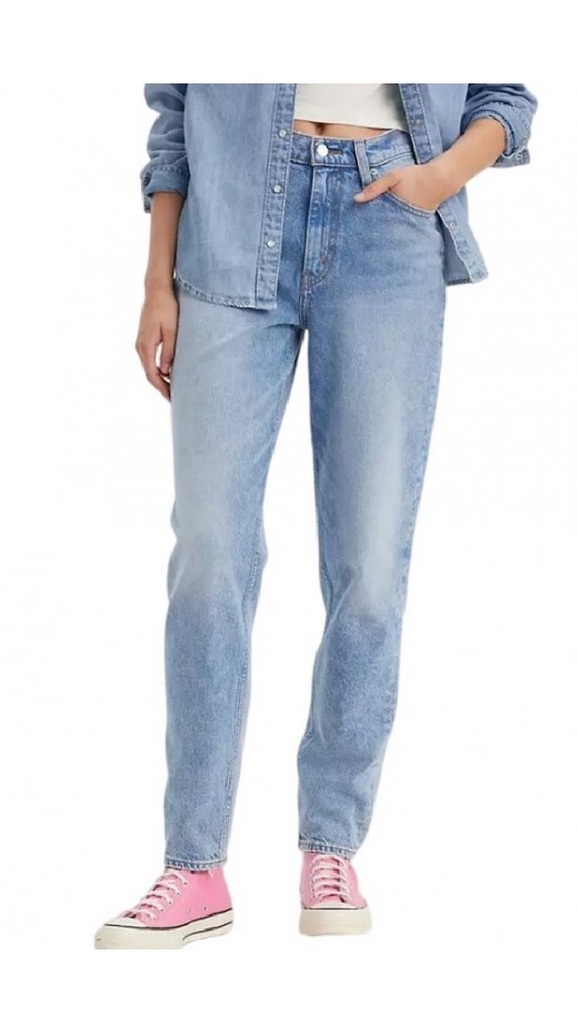 LEVIS 80S MOM JEAN A35060016 ΠΑΝΤΕΛΟΝΙ ΓΥΝΑΙΚΕΙΟ BLUΕ DENIM