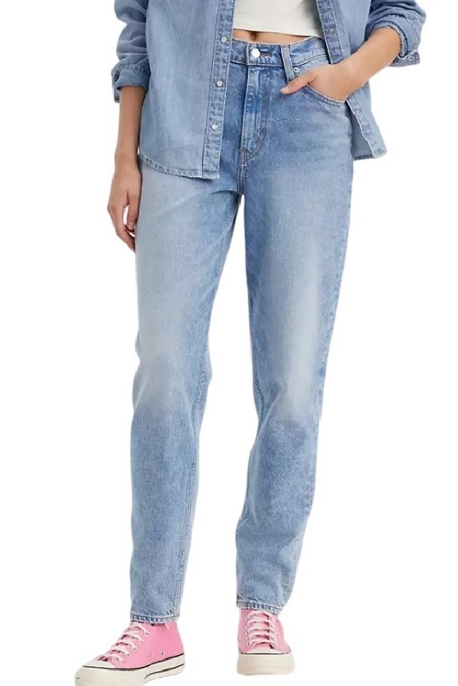 LEVIS 80S MOM JEAN A35060016 ΠΑΝΤΕΛΟΝΙ ΓΥΝΑΙΚΕΙΟ BLUΕ DENIM