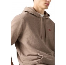 LEVIS® THE ORIGINAL HM HOODIE ΦΟΥΤΕΡ ΜΠΛΟΥΖΑ ΑΝΔΡΙΚΗ BROWN
