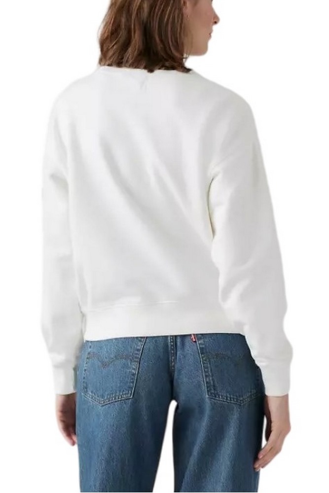 LEVIS® GR ICONIC HERITAGE GREW ΦΟΥΤΕΡ ΜΠΛΟΥΖΑ ΓΥΝΑΙΚΕΙΑ OFF WHITE