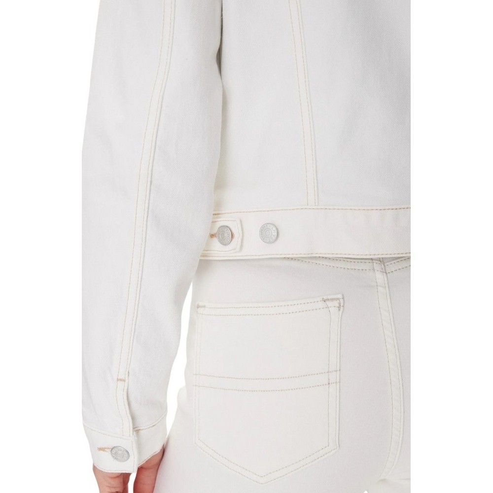 TOMMY JEANS  CLASSIC TRUCKER JACKET BI8194 ΜΠΟΥΦΑΝ ΓΥΝΑΙΚΕΙΟ OFF WHITE