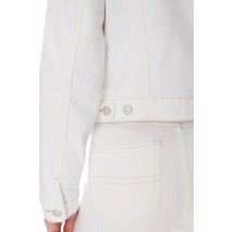 TOMMY JEANS  CLASSIC TRUCKER JACKET BI8194 ΜΠΟΥΦΑΝ ΓΥΝΑΙΚΕΙΟ OFF WHITE