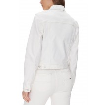 TOMMY JEANS  CLASSIC TRUCKER JACKET BI8194 ΜΠΟΥΦΑΝ ΓΥΝΑΙΚΕΙΟ OFF WHITE