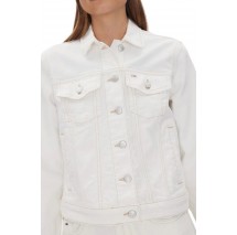 TOMMY JEANS  CLASSIC TRUCKER JACKET BI8194 ΜΠΟΥΦΑΝ ΓΥΝΑΙΚΕΙΟ OFF WHITE