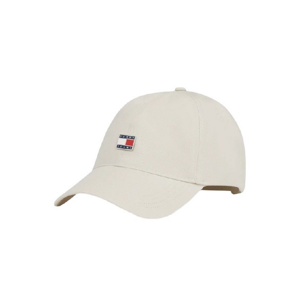 TOMMY JEANS HERITAGE PLAQUE CAP ΚΑΠΕΛΟ ΓΥΝΑΙΚΕΙΟ OFF WHITE