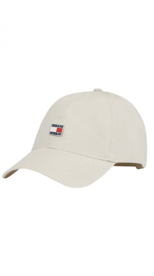 TOMMY JEANS HERITAGE PLAQUE CAP ΚΑΠΕΛΟ ΓΥΝΑΙΚΕΙΟ OFF WHITE