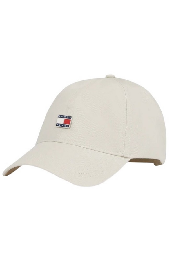 TOMMY JEANS HERITAGE PLAQUE CAP ΚΑΠΕΛΟ ΓΥΝΑΙΚΕΙΟ OFF WHITE