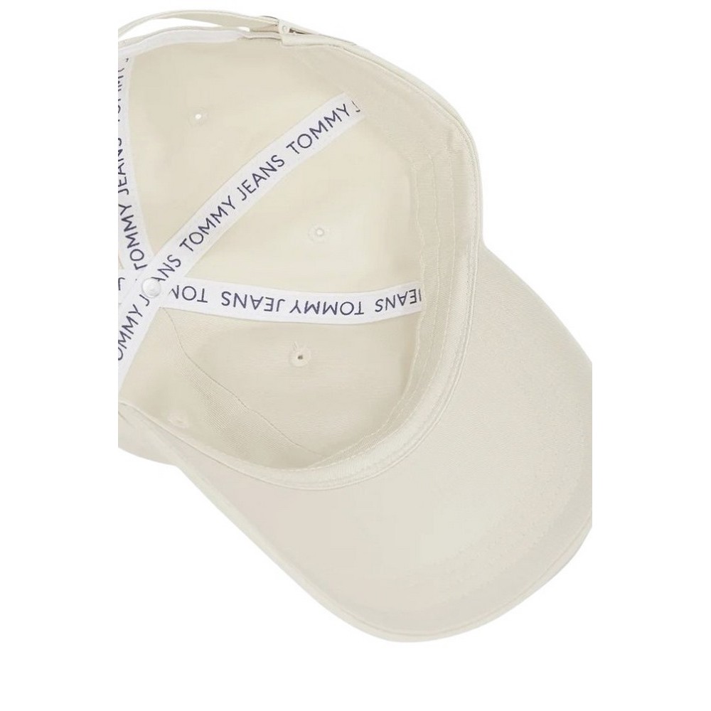 TOMMY JEANS HERITAGE PLAQUE CAP ΚΑΠΕΛΟ ΓΥΝΑΙΚΕΙΟ OFF WHITE