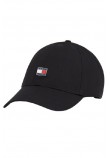 TOMMY JEANS HERITAGE PLAQUE CAP ΚΑΠΕΛΟ ΓΥΝΑΙΚΕΙΟ BLACK