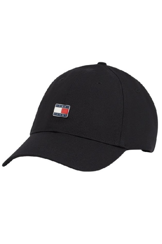 TOMMY JEANS HERITAGE PLAQUE CAP ΚΑΠΕΛΟ ΓΥΝΑΙΚΕΙΟ BLACK