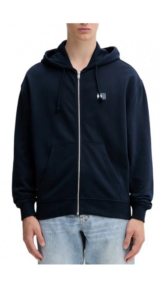 TOMMY JEANS CRP NEW CLASSICS ZIP THR ΖΑΚΕΤΑ ΑΝΔΡΙΚΗ NAVY