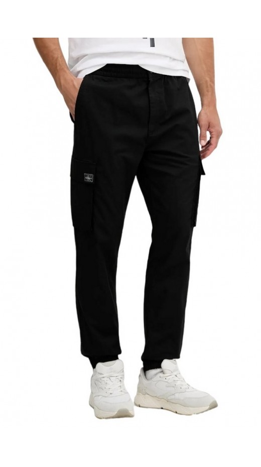CALVIN KLEIN JEANS PLL ON SKNNY CRG RPS ΠΑΝΤΕΛΟΝΙ ΑΝΔΡΙΚΟ BLACK