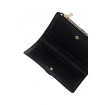 TOMMY HILFIGER  GLAM BIFOLD WALLET ΠΟΡΤΟΦΟΛΙ ΓΥΝΑΙΚΕΙΟ BLACK