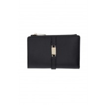 TOMMY HILFIGER  GLAM BIFOLD WALLET ΠΟΡΤΟΦΟΛΙ ΓΥΝΑΙΚΕΙΟ BLACK