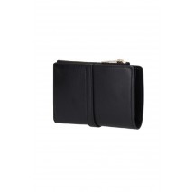 TOMMY HILFIGER  GLAM BIFOLD WALLET ΠΟΡΤΟΦΟΛΙ ΓΥΝΑΙΚΕΙΟ BLACK