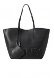 DKNY TINSLEY TOTE HANDBAG R52AZJ27 ΤΣΑΝΤΑ ΓΥΝΑΙΚΕΙΑ BLACK