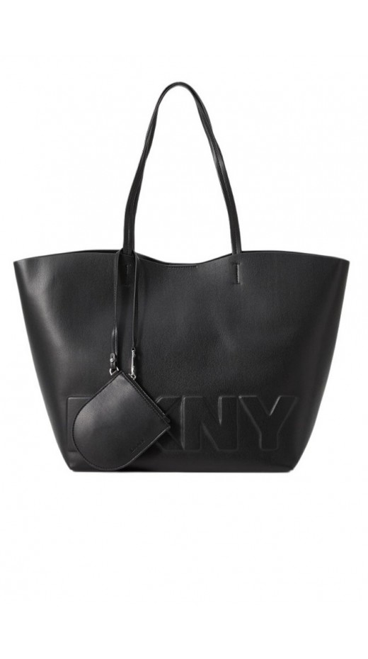 DKNY TINSLEY TOTE HANDBAG R52AZJ27 ΤΣΑΝΤΑ ΓΥΝΑΙΚΕΙΑ BLACK