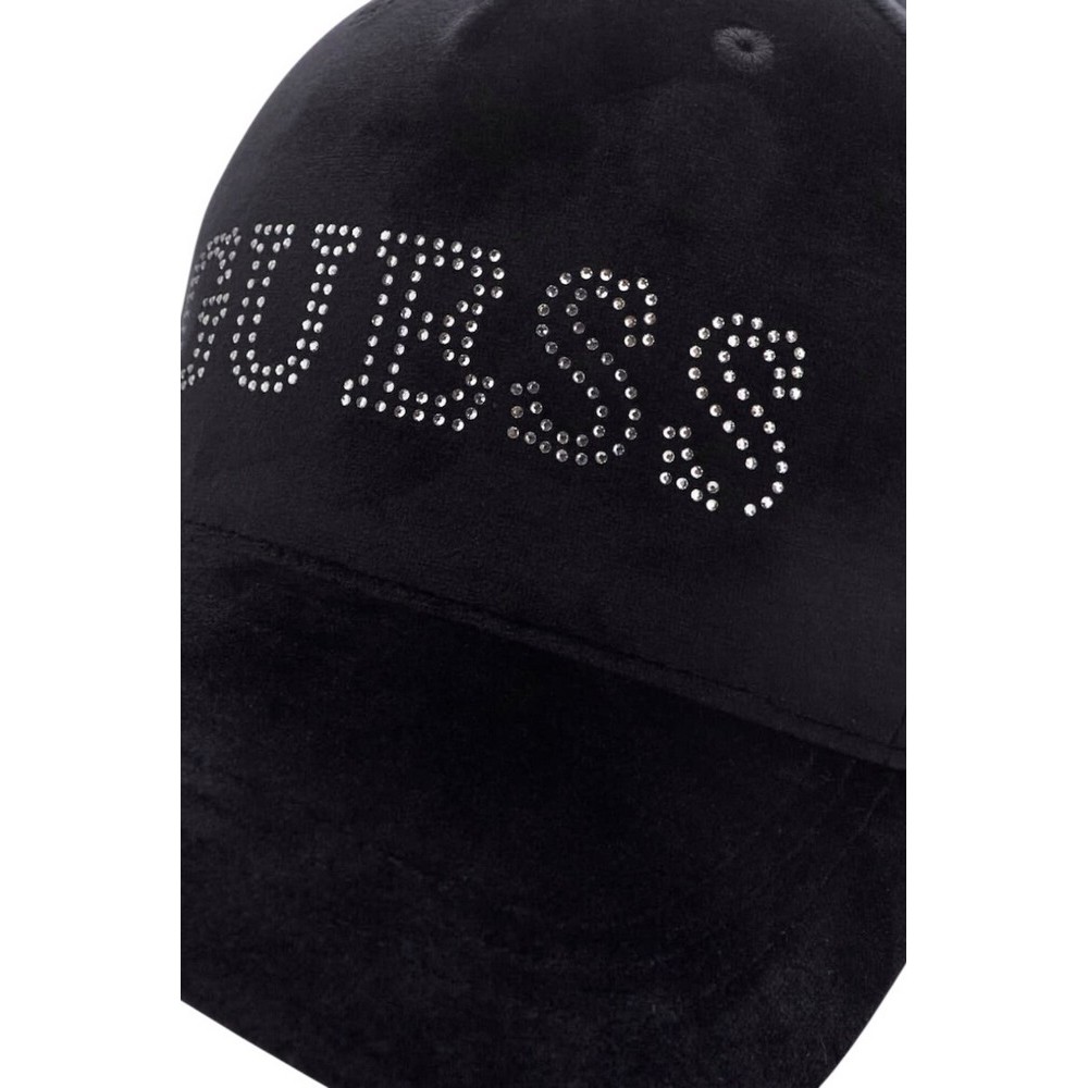 GUESS VELVET CAP ΚΑΠΕΛΟ ΓΥΝΑΙΚΕΙΟ BLACK