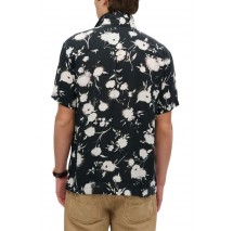 SUPERDRY D2 OVIN S/S PRINT SHIRT ΠΟΥΚΑΜΙΣΟ ΑΝΔΡΙΚΟ BLACK