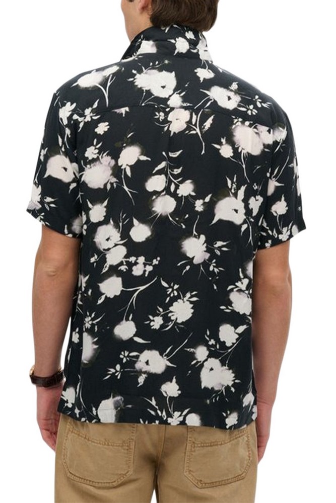 SUPERDRY D2 OVIN S/S PRINT SHIRT ΠΟΥΚΑΜΙΣΟ ΑΝΔΡΙΚΟ BLACK