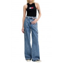 TOMMY JEANS RIB RACER TANK ΤΟΠ ΓΥΝΑΙΚΕΙΟ BLACK