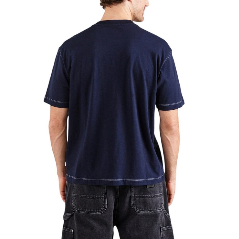 GUESS JEANS CN OS GJ81 TEE T-SHIRT ΜΠΛΟΥΖΑ ΑΝΔΡΙΚΗ DARK NAVY