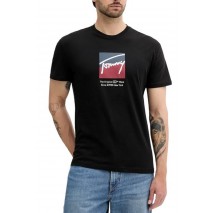 TOMMY JEANS REG RWB DNA TEE T-SHIRT ΜΠΛΟΥΖΑ ΑΝΔΡΙΚΗ BLACK