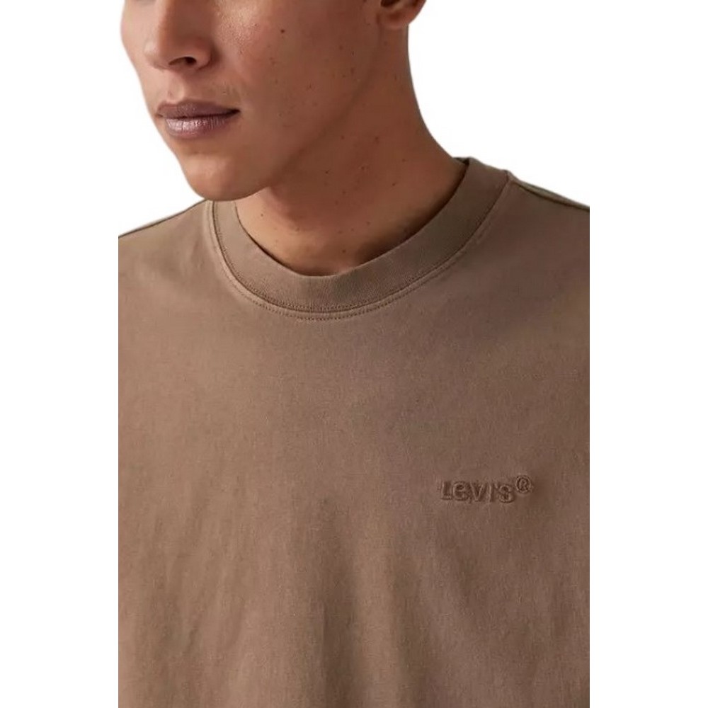 LEVIS RED TAB VINTAGE TEE A06370139 ΜΠΛΟΥΖΑ ΑΝΔΡΙΚΗ BROWN